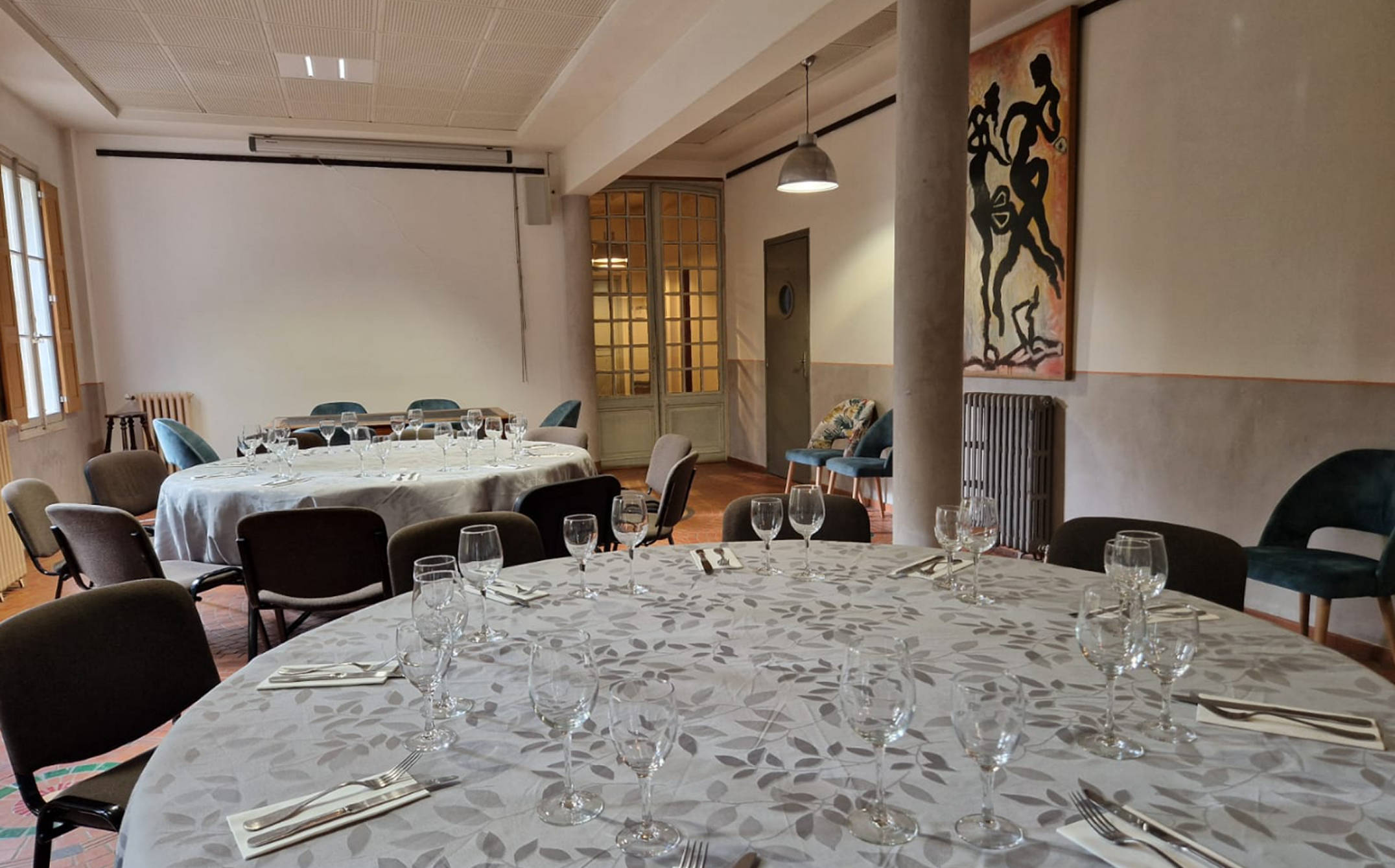 Salle de réception du Domino